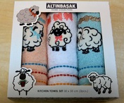 Кухонные полотенца Altinbasak sheep 30х50см 1/3